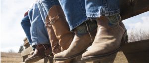bota de cowboy masculina