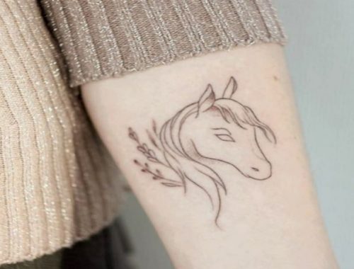 Tatuagem de cavalo