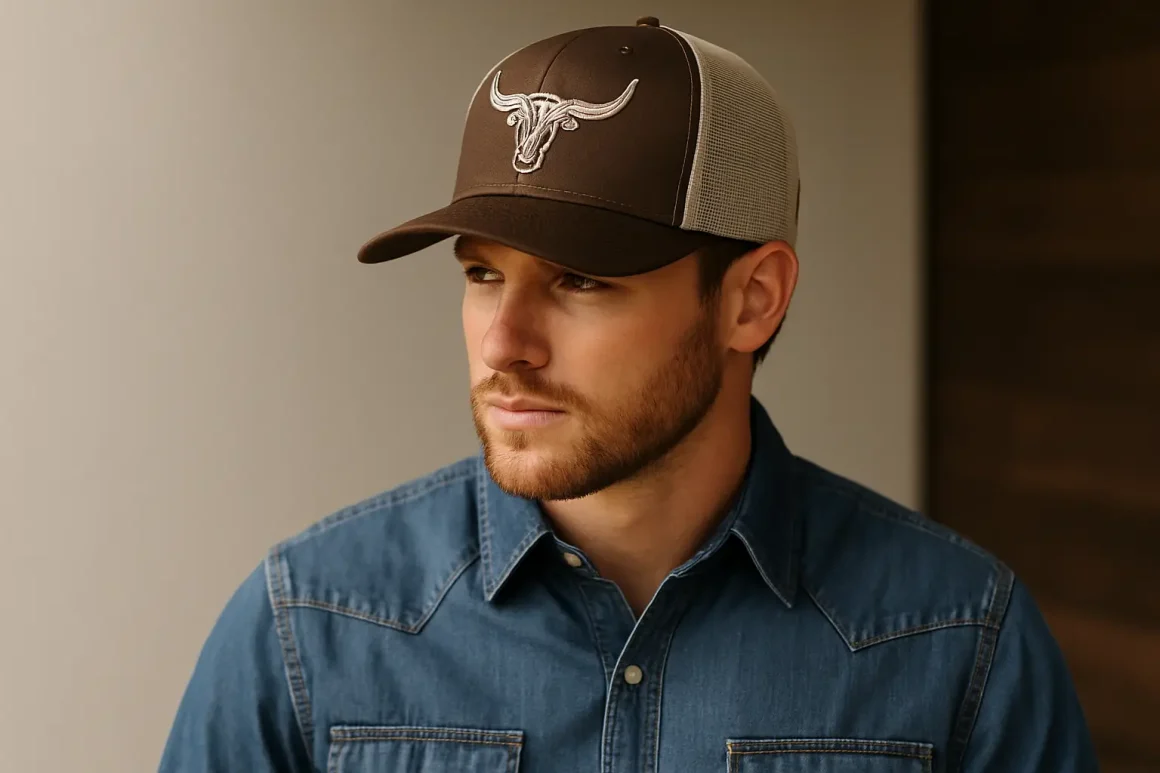 Boné country bordado masculino: acerto no estilo