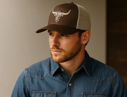 Boné country bordado masculino: acerto no estilo
