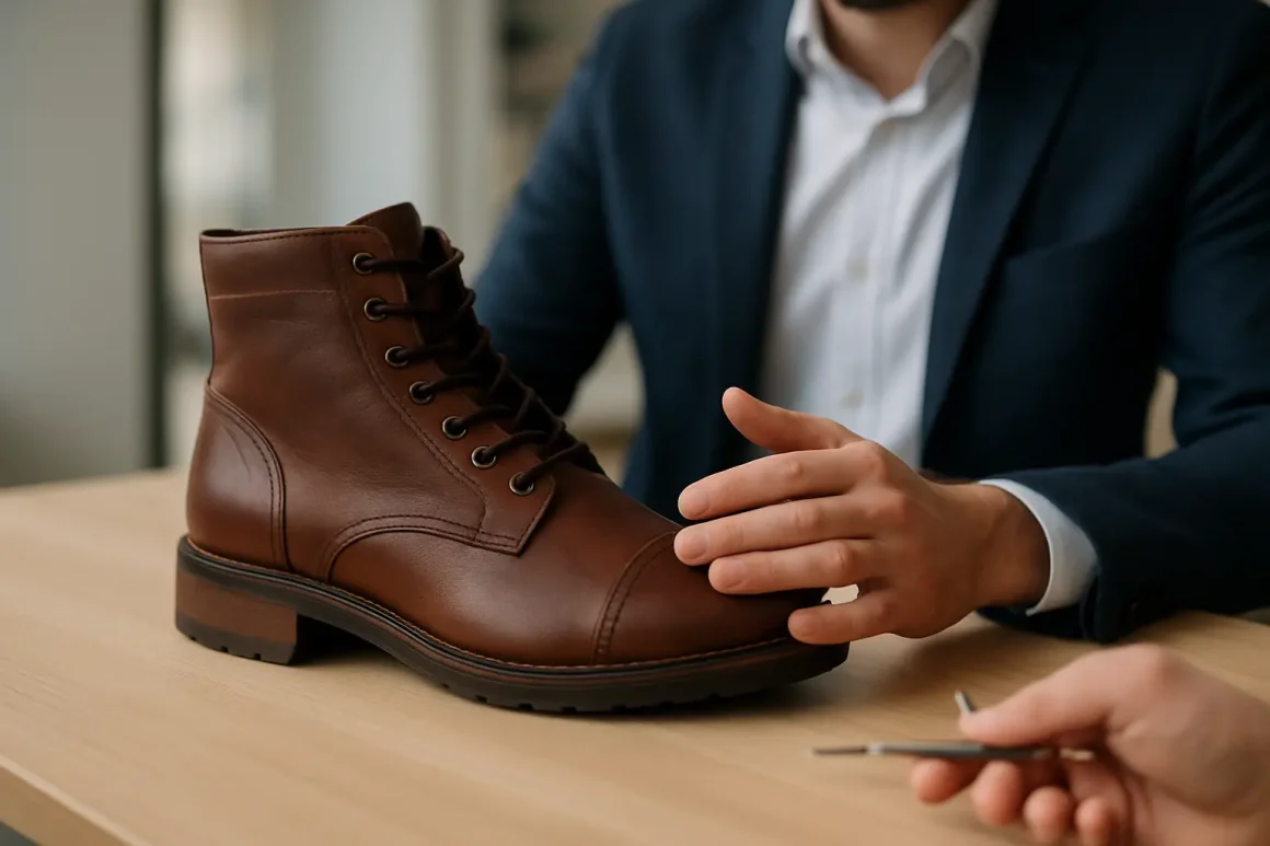 Bota de couro legítimo masculina: como escolher