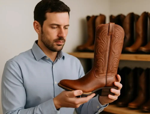 Como escolher bota texana de couro sem erro