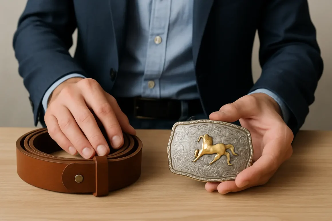 Como escolher fivela de cinto country sem erro