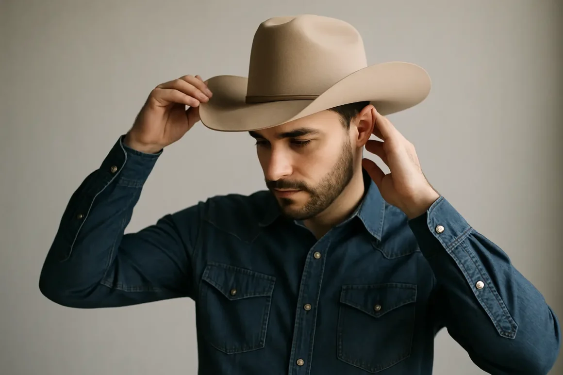 Tamanho certo de chapéu country sem erro