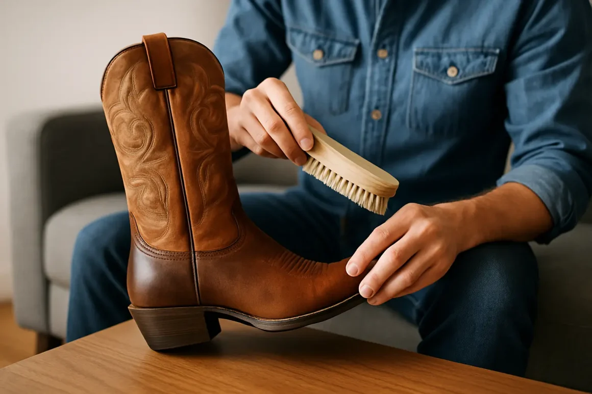Amaciar bota texana nova rápido sem estragar