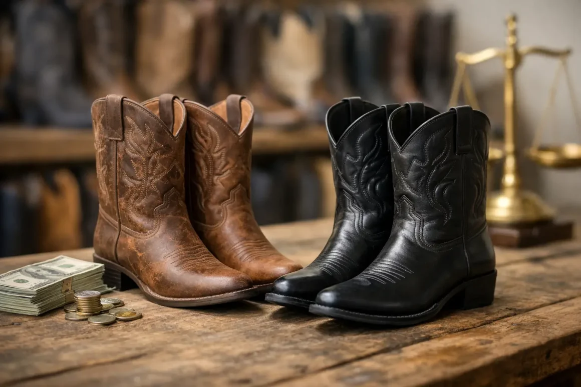 Bota texana: preços e o que muda no valor