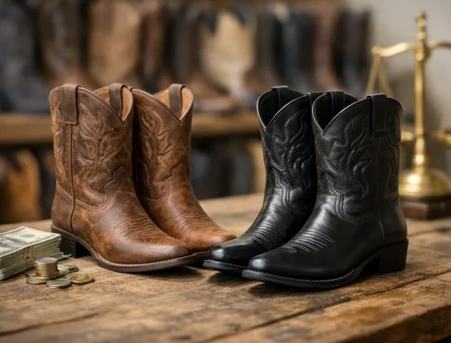 Bota texana: preços e o que muda no valor