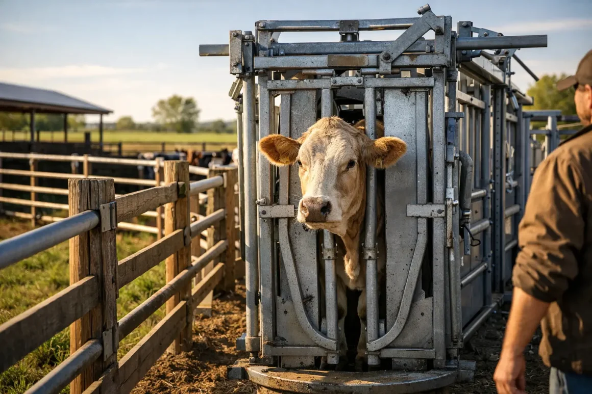 Brete de contenção na fazenda: como escolher