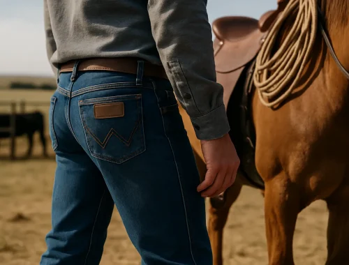 Calças Wrangler: o jeans que aguenta a lida