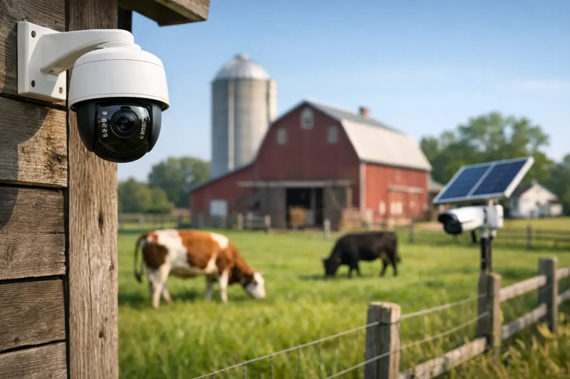 Cameras de segurança na fazenda: como escolher