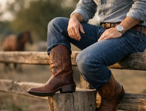 Como acertar na bota texana masculina