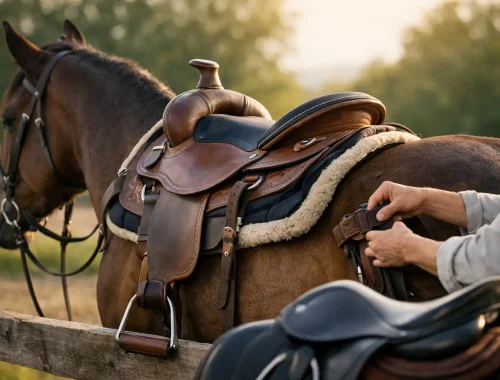 Como escolher arreio para cavalo de passeio