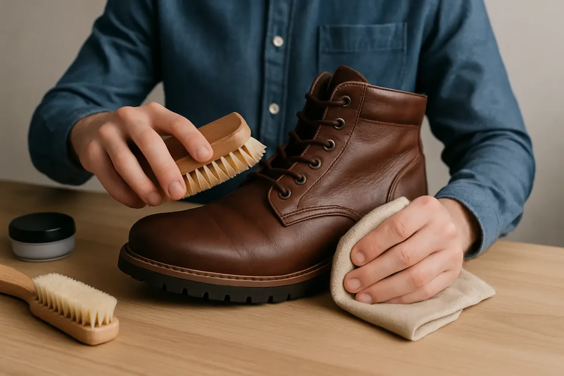 Como limpar bota de couro do jeito certo