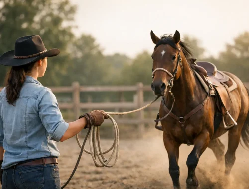 Doma de cavalos para iniciantes sem erro