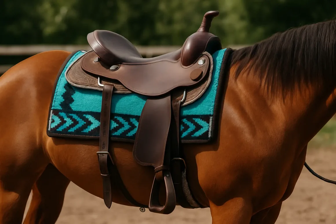 Manta para sela 3 tambores: acerto fino