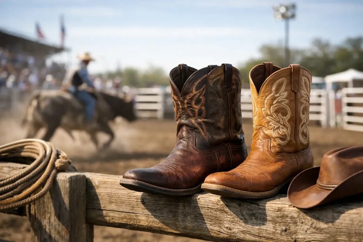 Melhores botas de couro para rodeio