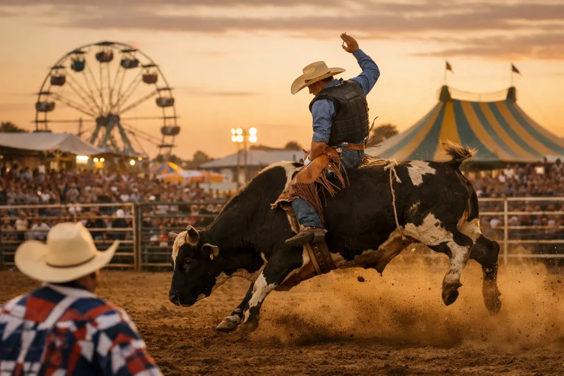 O rodeio na Festa do Feijão em Lagoa Formosa 2026