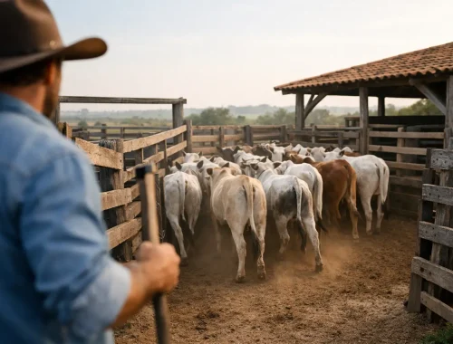 Por que levar o gado sempre ao curral