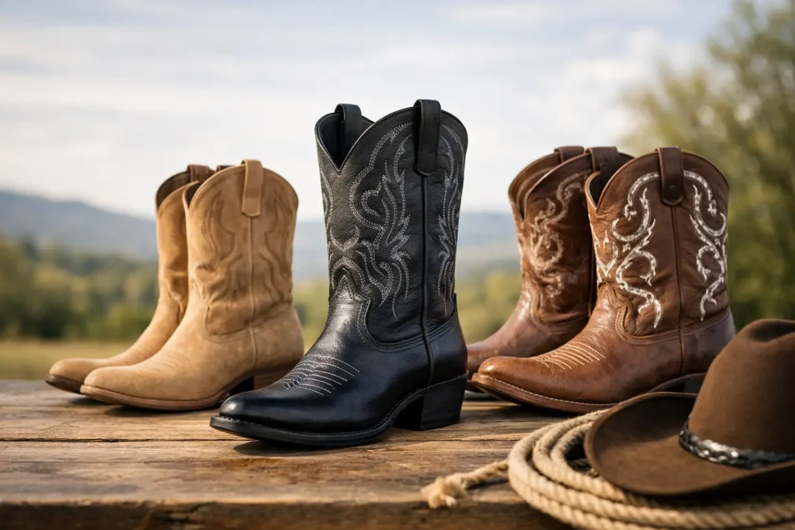Tendências de botas western no Brasil