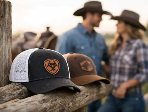 Bonés Ariat: estilo country com presença