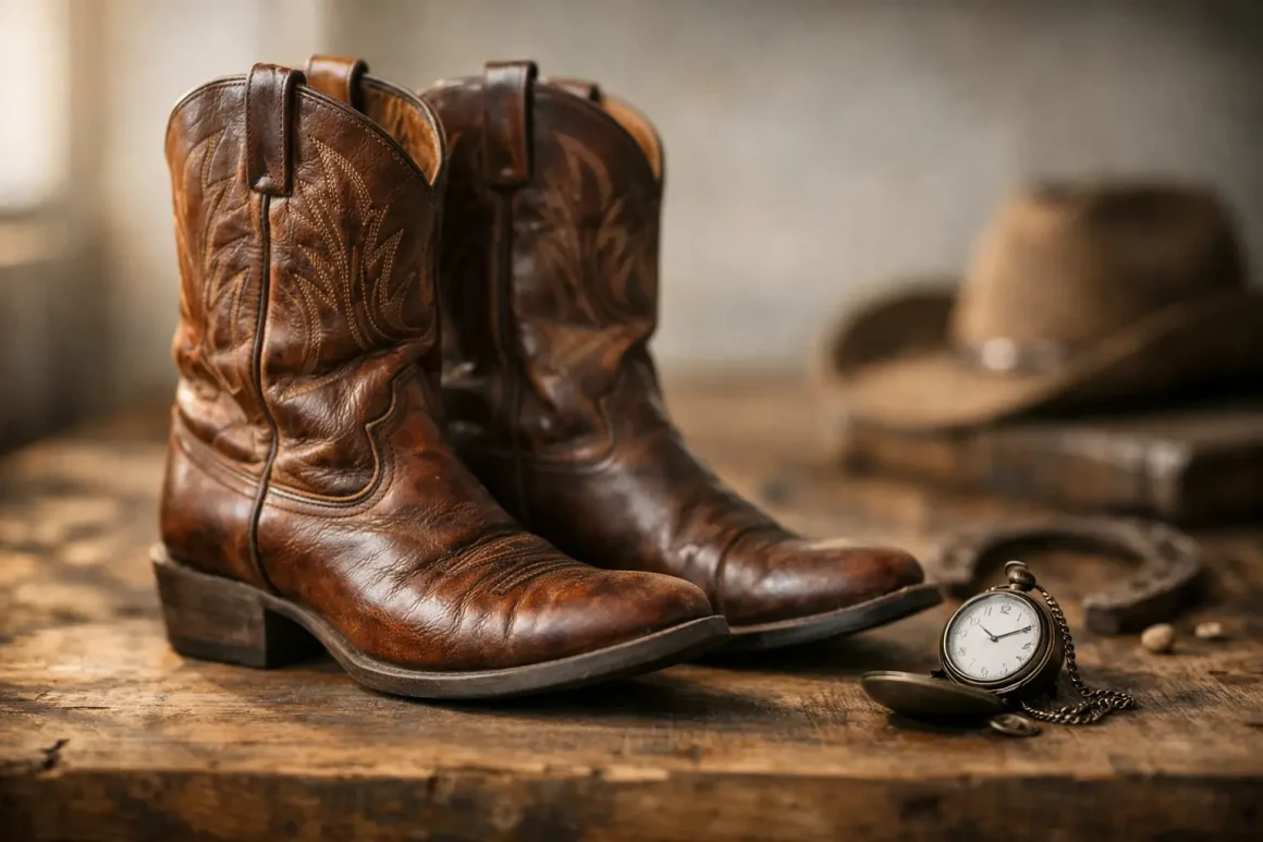 Bota texana de couro dura quanto tempo?