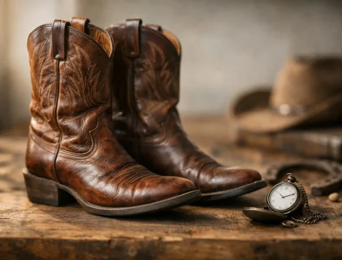 Bota texana de couro dura quanto tempo?