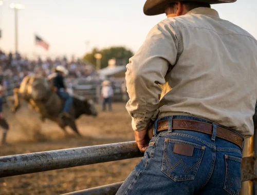 Calças Wrangler e o rodeio: por que combinam