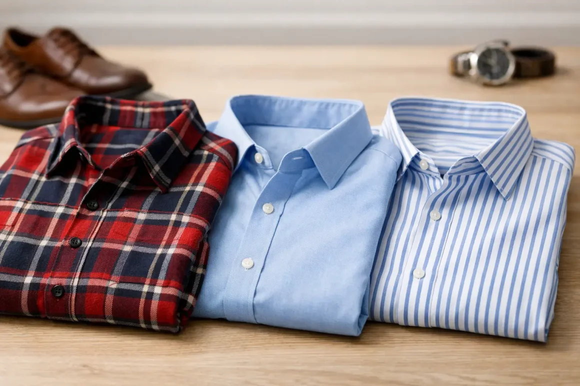 Camisa xadrez, lisa ou listrada: qual escolher