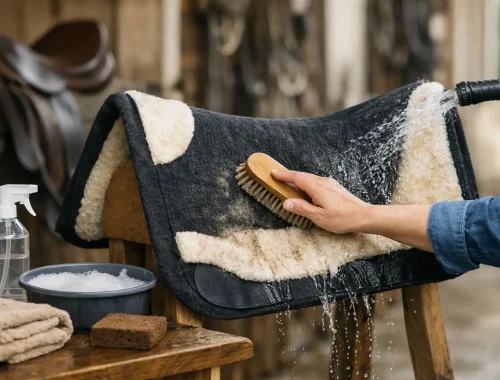 Como limpar manta de lã de sela sem estragar