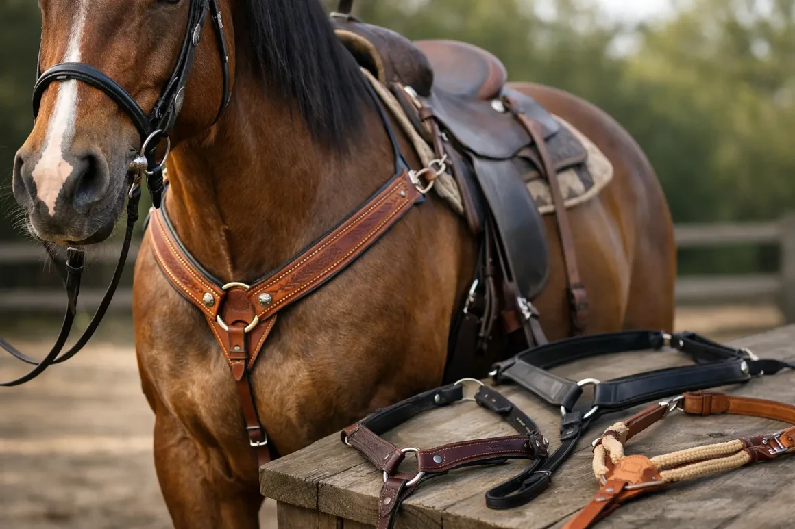 Guia de escolha de peitoral para cavalo