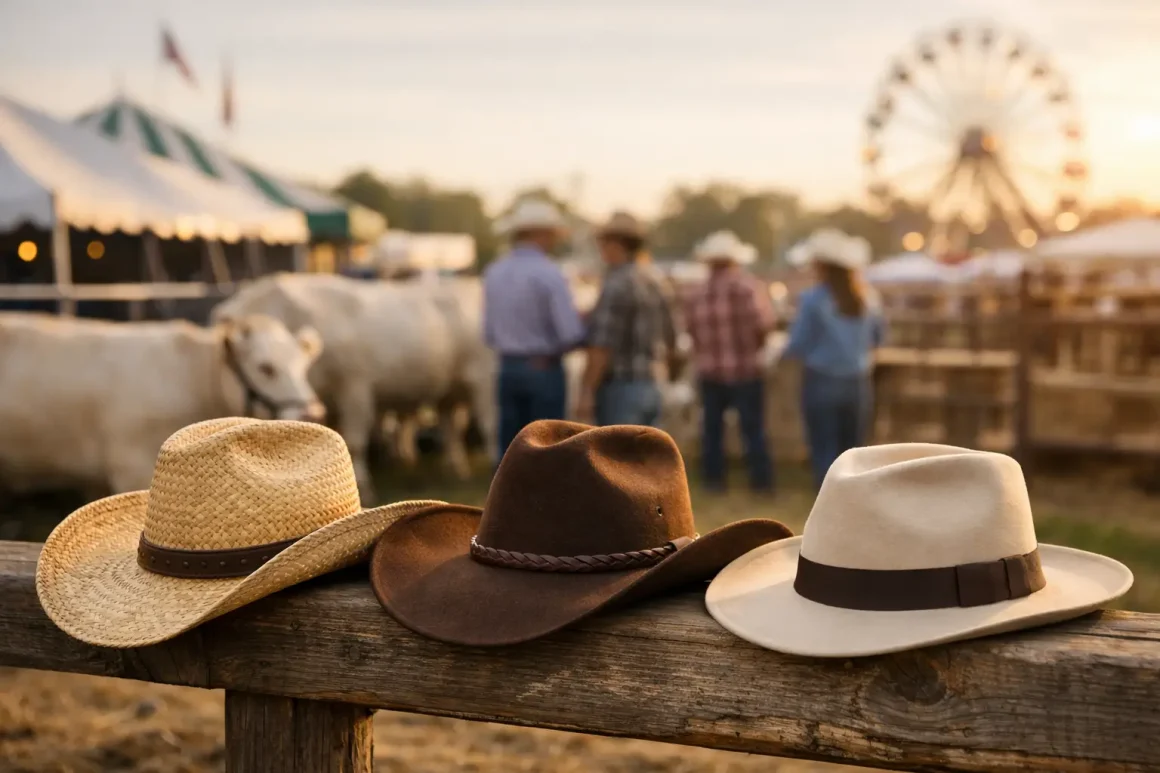 Qual chapéu usar em exposição agropecuária?