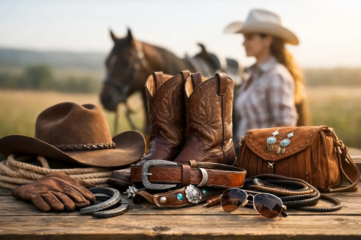 11 acessórios essenciais para cowgirl iniciante