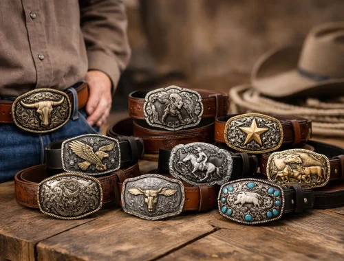 8 melhores cintos country com fivela grande