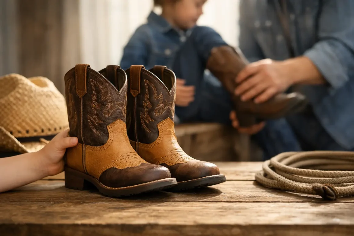 Bota country infantil: como escolher com segurança
