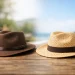 Chapéu feltro vs chapéu palha: qual escolher?