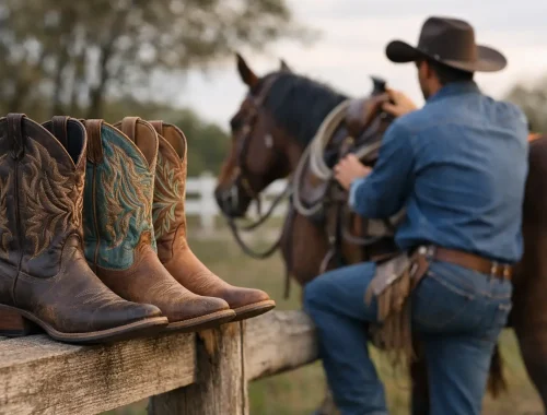 Como escolher a bota texana ideal para montaria