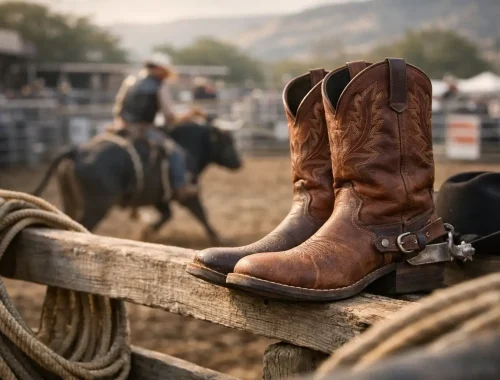 Como escolher bota de montaria para rodeio