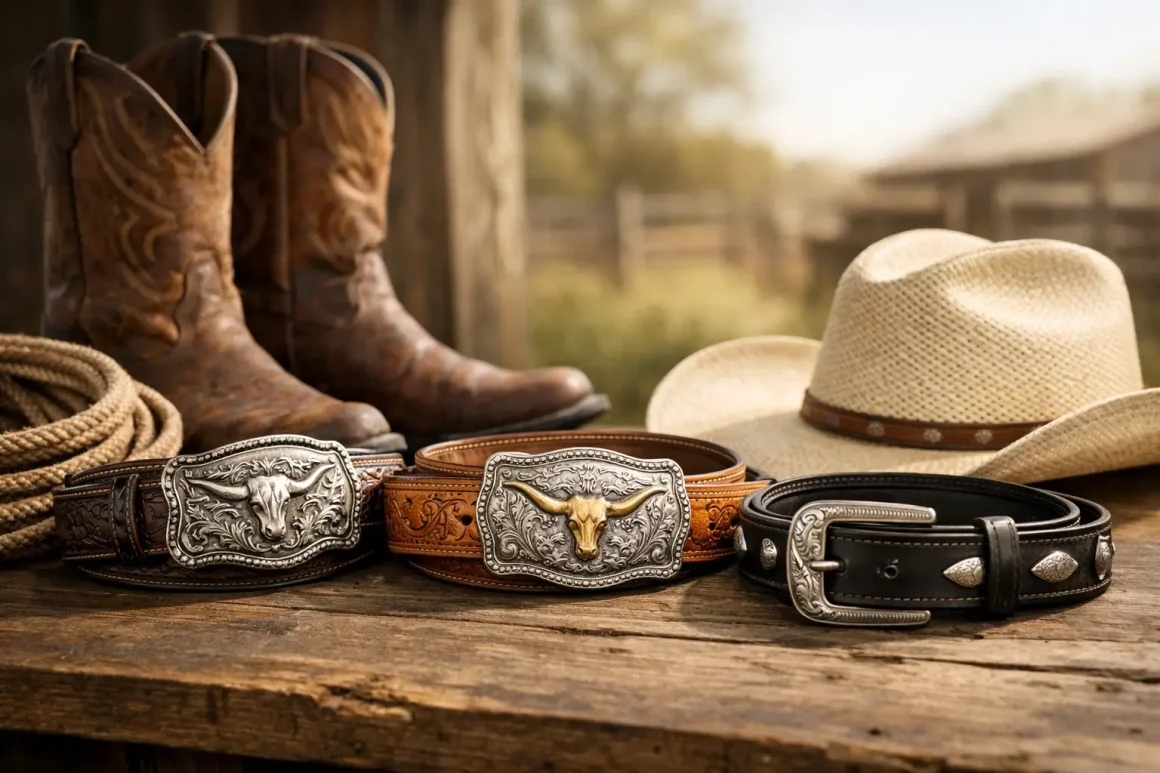 Como escolher cinto de couro para traje country
