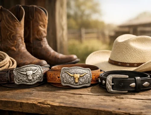 Como escolher cinto de couro para traje country