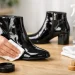 Como limpar bota de couro envernizado sem danificar