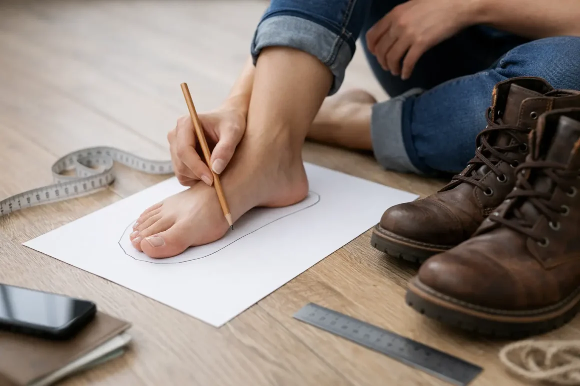Como medir o pé para comprar botas online