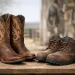 Diferenças entre bota texana e botina de trabalho