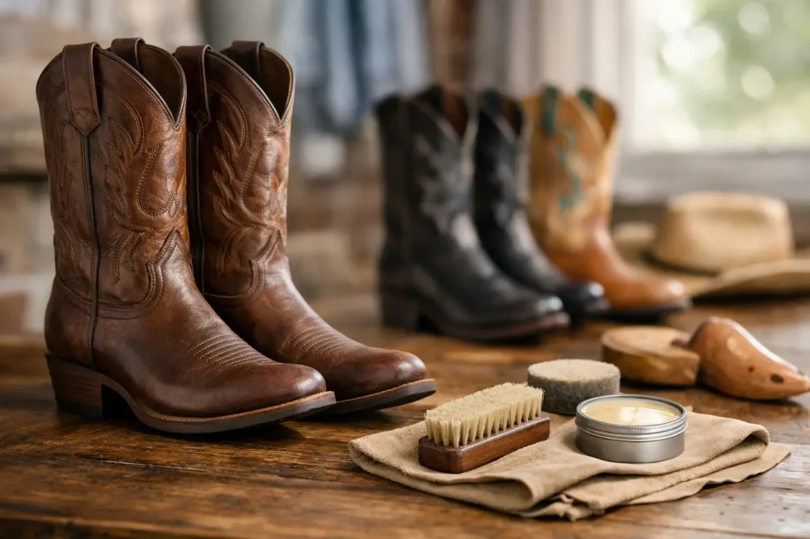 FAQ otimizado: botas texanas, tamanhos e conservação