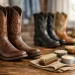 FAQ otimizado: botas texanas, tamanhos e conservação