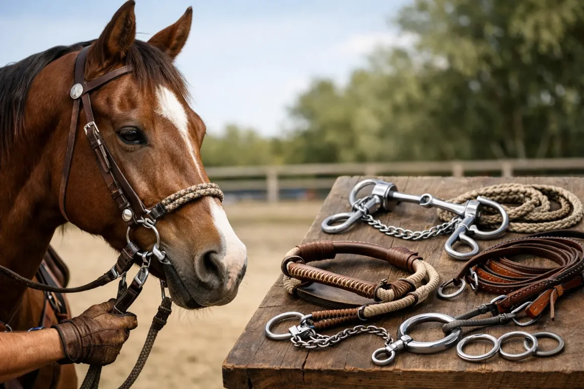 Guia de freios para cavalo sem erro