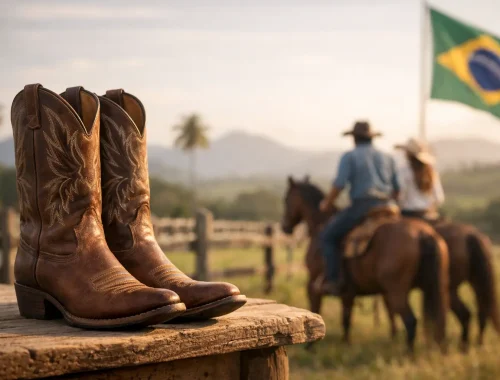 História e evolução das botas texanas no Brasil