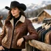 Jaqueta de couro country para inverno: onde comprar