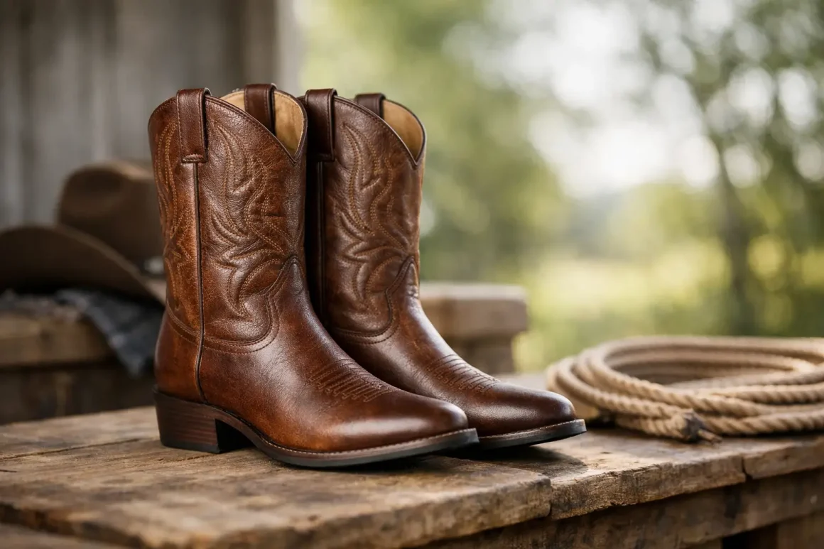 Review bota texana couro legítimo e conforto