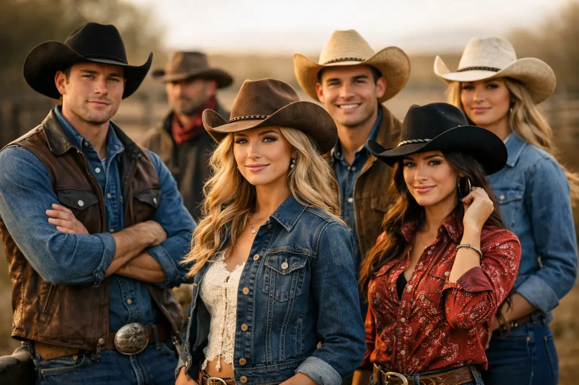 Top 10 cowboys e cowgirls da moda country hoje
