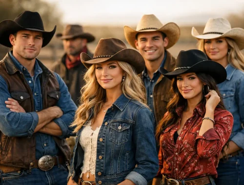 Top 10 cowboys e cowgirls da moda country hoje